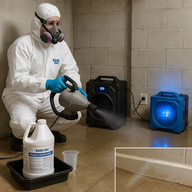Sanitization and Odor Removal process in West Hollywood, CA