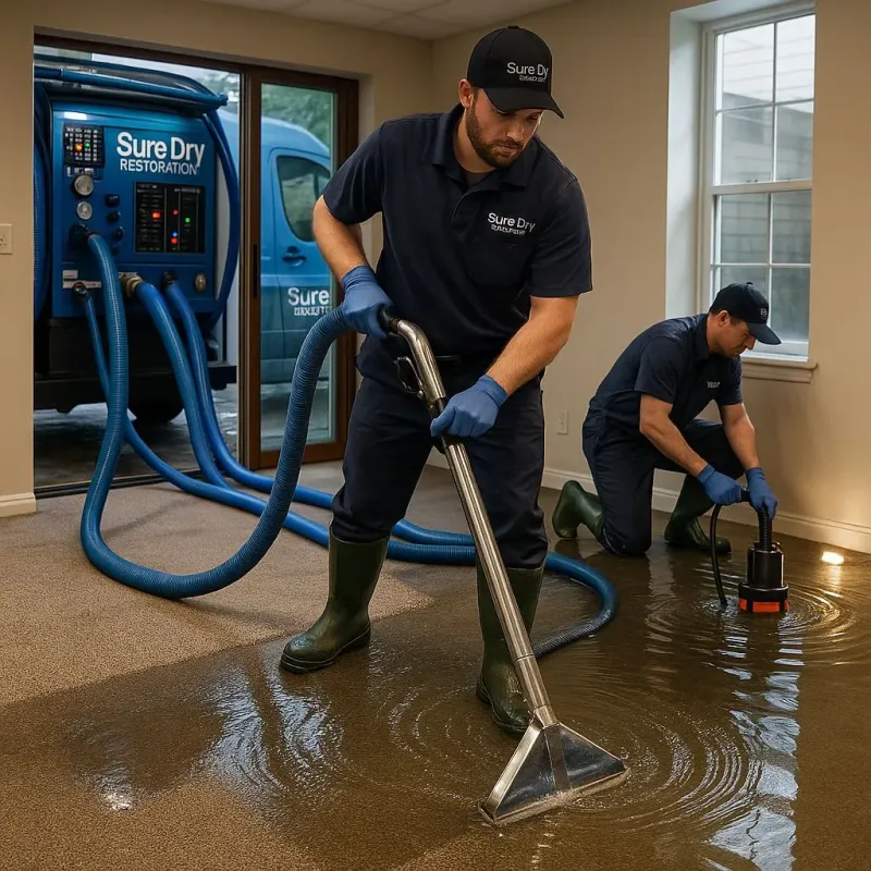 Water Extraction and Removal process in West Hollywood, CA